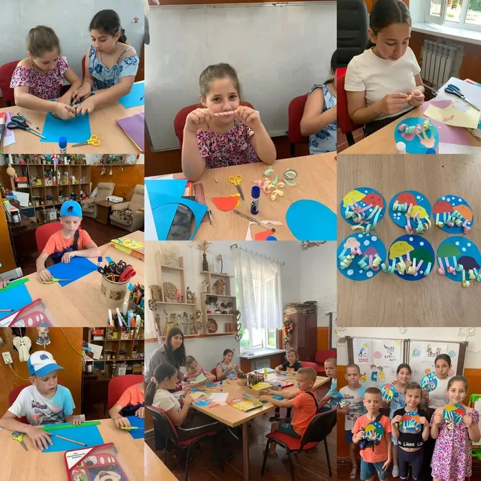 Аппликация Медузы